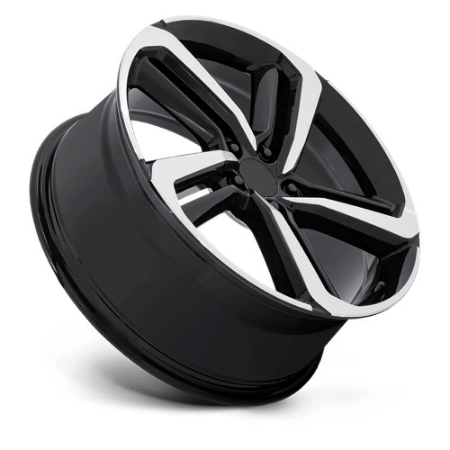 Performance Replicas Pr216 20X8.5 +45 Gloss Black Machined