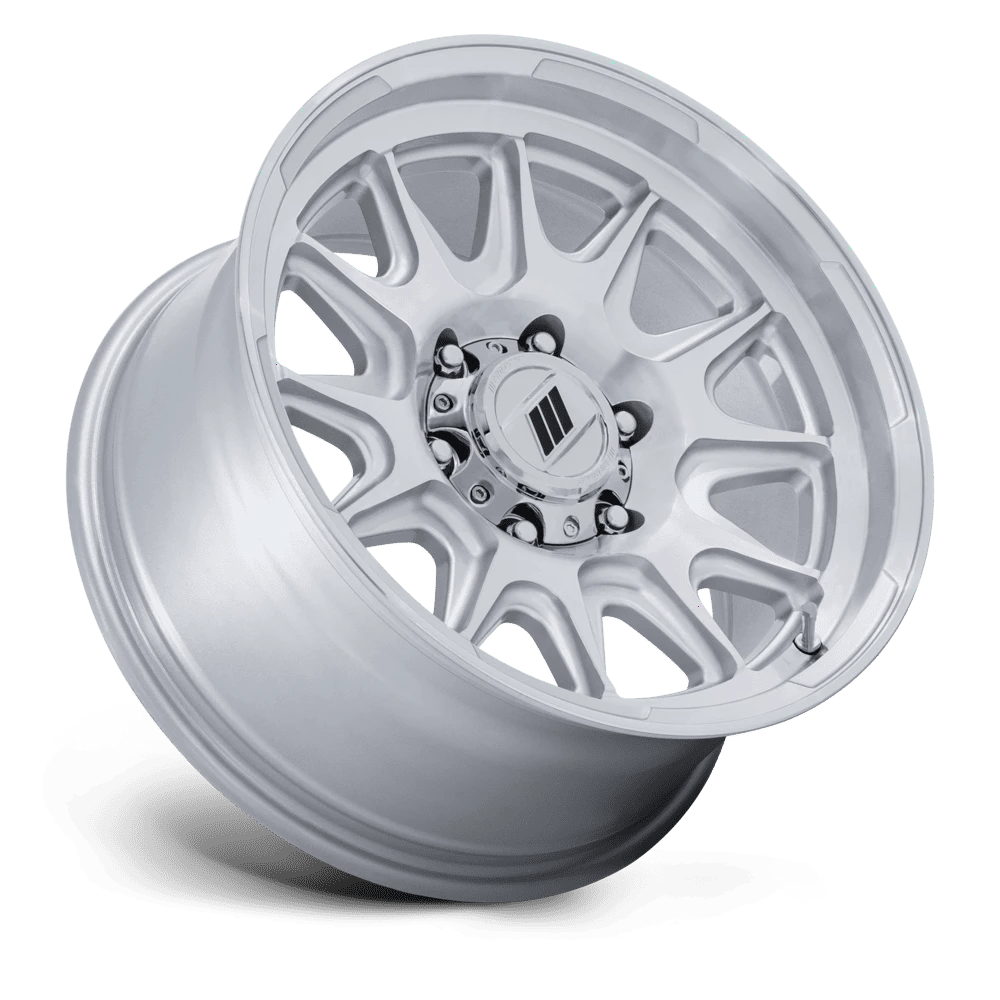 Pro Comp Alloys Pa200 Pulse 17X8.5 +0 Gloss Silver W/ Machined Face