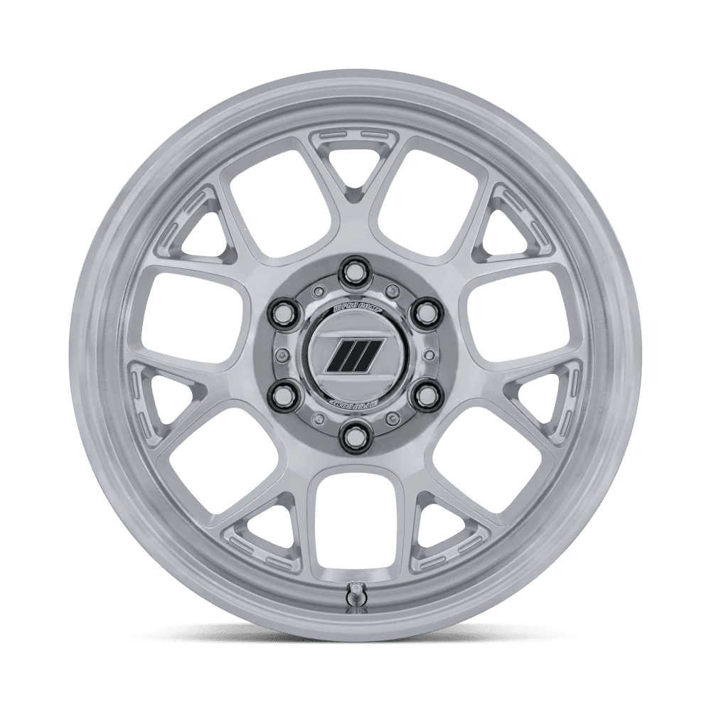 Pro Comp Alloys Pa205 Wraith 17X8 +20 Gloss Silver W/ Machined Face