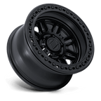 Pro Comp Alloys Pa208 Equalizer Bl 17X9 +1 Blackout