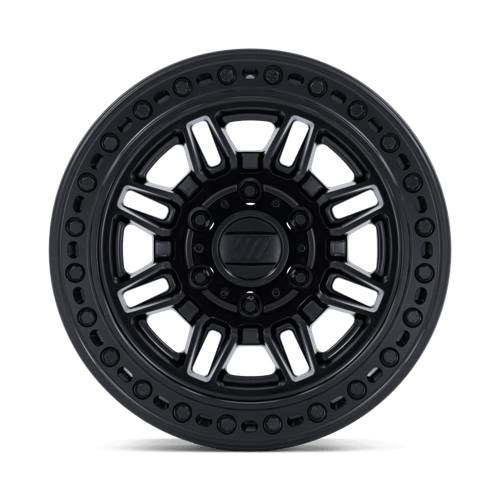 Pro Comp Alloys Pa208 Equalizer Bl 17X9 +1 Blackout