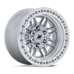 Pro Comp Alloys Pa208 Equalizer Bl 17X9 -12 Gloss Silver W/ Machined Face