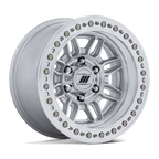 Pro Comp Alloys Pa208 Equalizer Bl 17X9 -12 Gloss Silver W/ Machined Face
