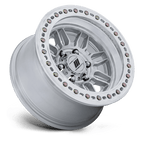 Pro Comp Alloys Pa208 Equalizer Bl 17X9 -38 Gloss Silver W/ Machined Face