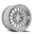 Arena Podium 17X9 -12 Gloss Silver Machined