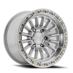 Arena Podium 17X9 -12 Gloss Silver Machined