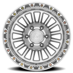 Arena Podium 17X9 -12 Gloss Silver Machined