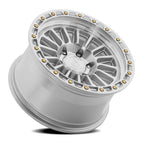 Arena Podium 17X8.5 +25 Gloss Silver Machined