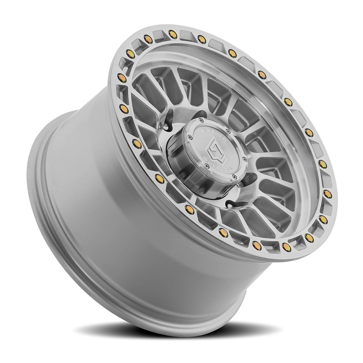 Arena Podium 17X9 +0 Gloss Silver Machined
