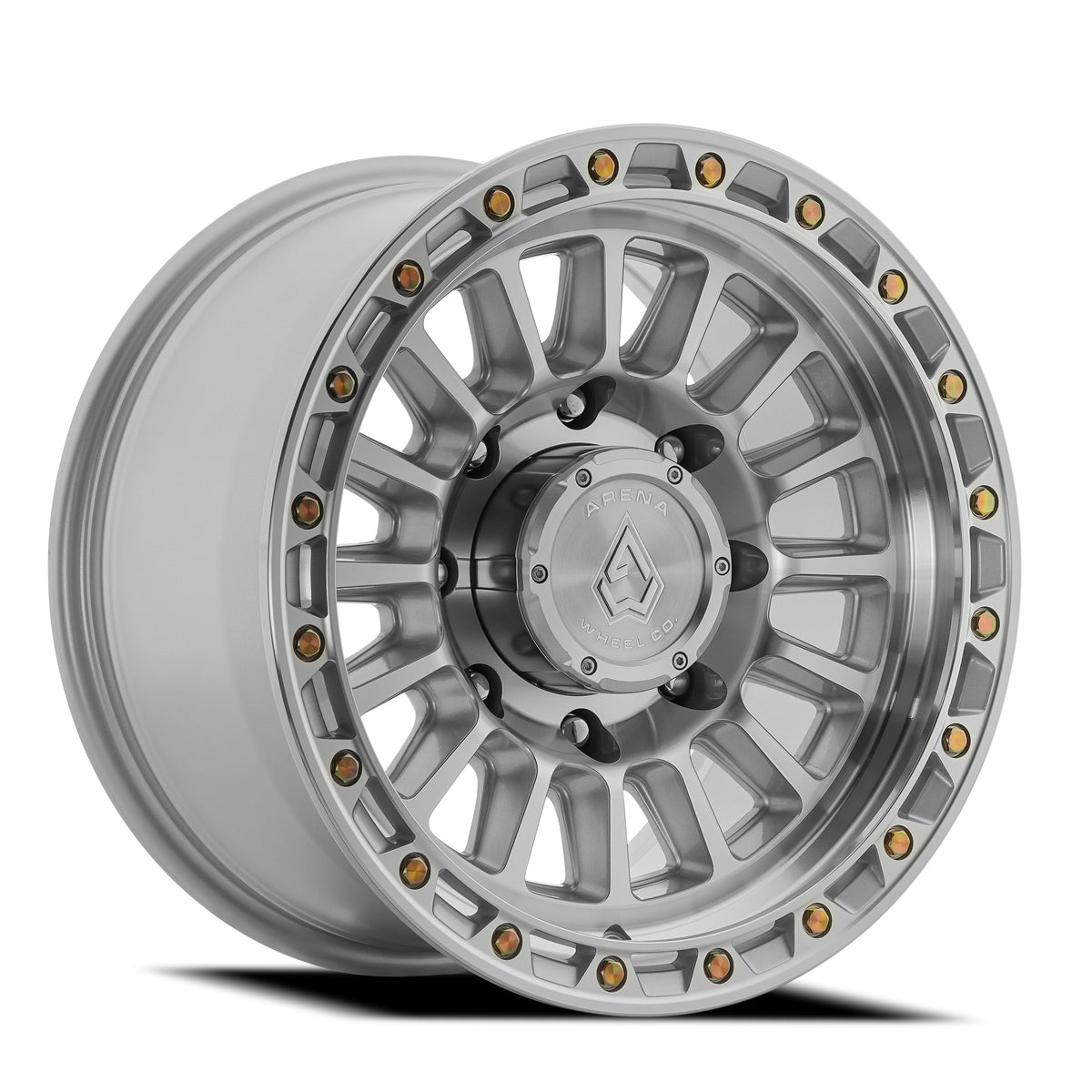 Arena Podium 17X9 +0 Gloss Silver Machined