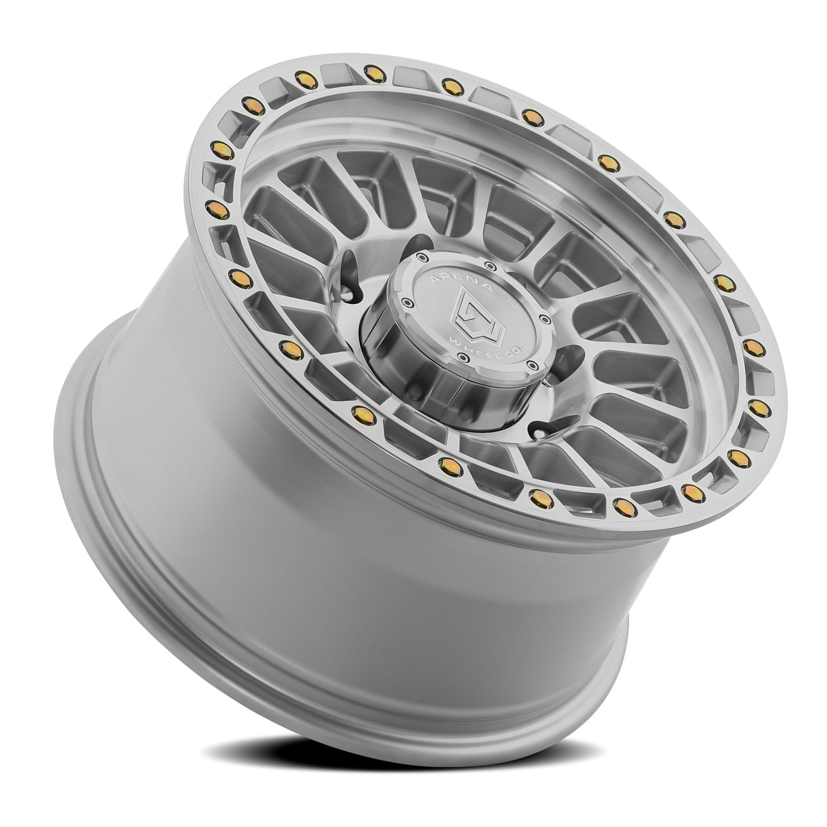 Arena Podium 17X9 +0 Gloss Silver Machined
