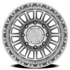 Arena Podium 17X9 +0 Gloss Silver Machined