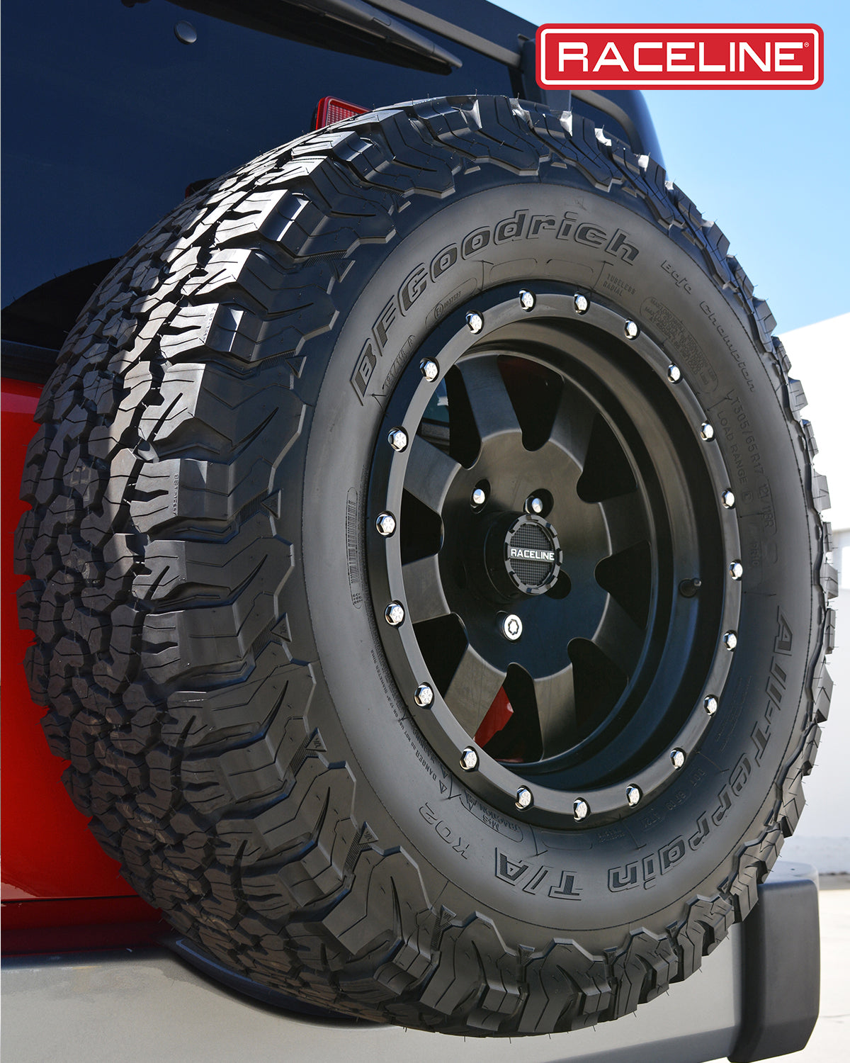 Raceline Wheels Defender 15X8 -24 Black