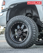 Raceline Wheels Defender 17X9 +0 Black