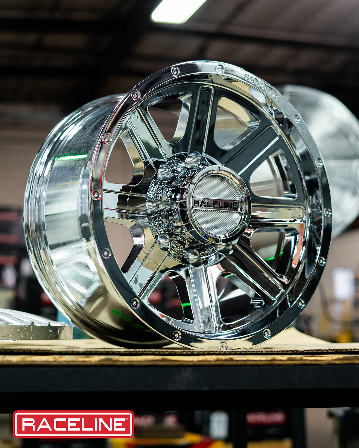 Raceline Wheels Hostage 18X9 +12 Chrome