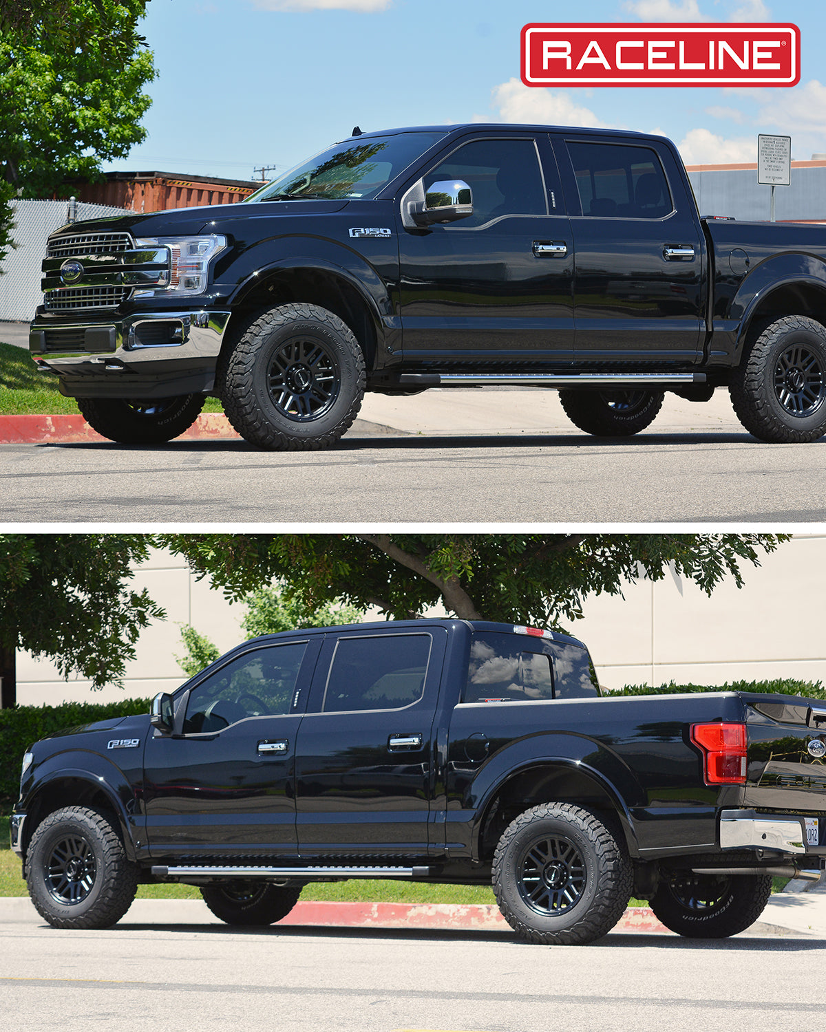 Raceline Wheels Outlander 16X8 +0 Black