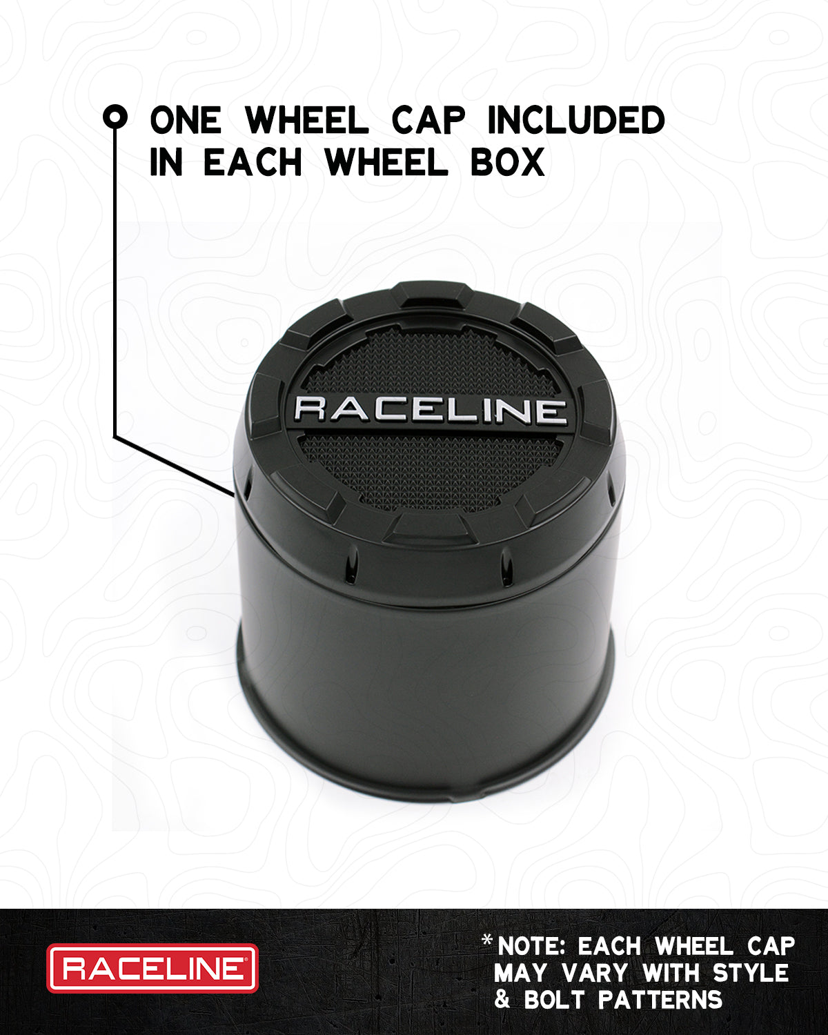 Raceline Wheels Warp 22X10 -19 Bmf