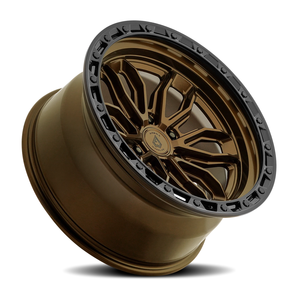 Arena Pursuit 20X10 -18 Smoked Bronze W/ Gloss Black Lip