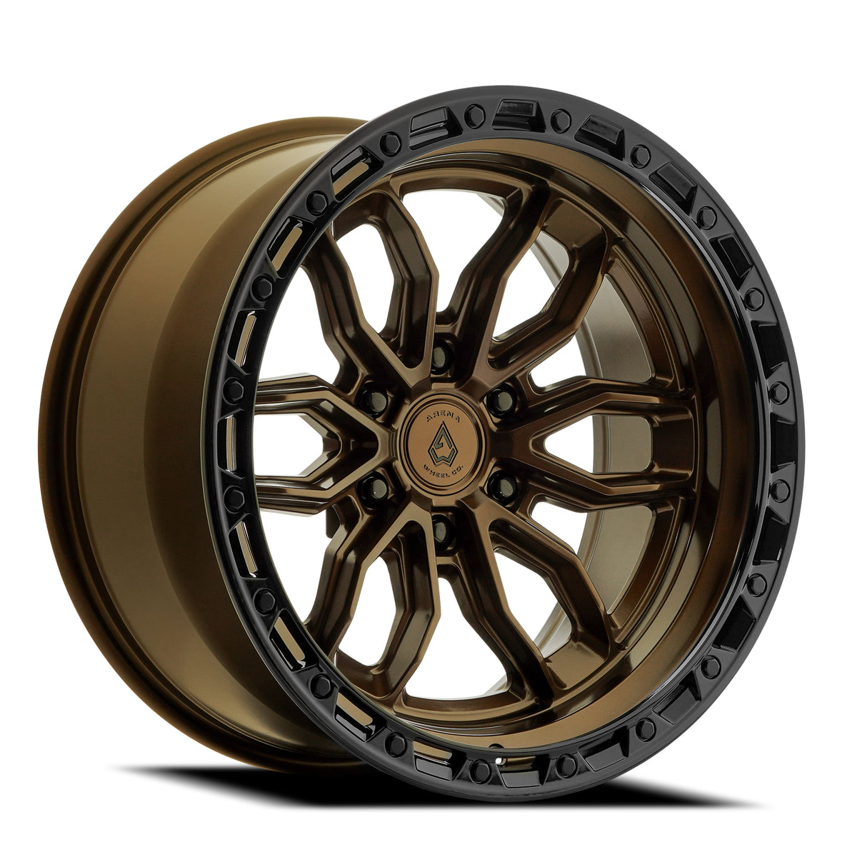 Arena Pursuit 20X10 -18 Smoked Bronze W/ Gloss Black Lip