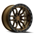 Arena Pursuit 20X10 -18 Smoked Bronze W/ Gloss Black Lip