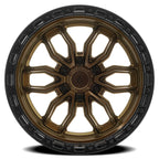 Arena Pursuit 20X10 -18 Smoked Bronze W/ Gloss Black Lip