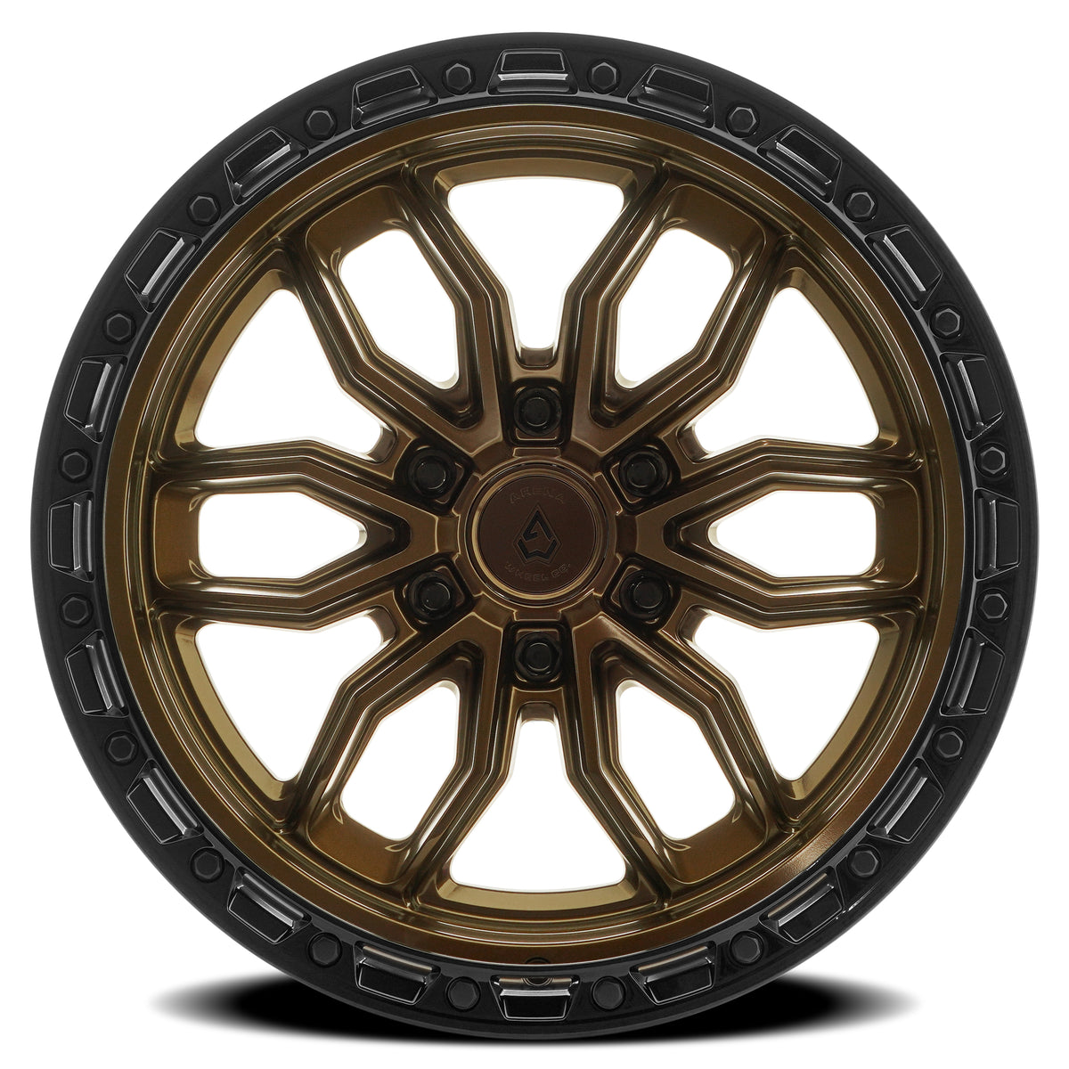 Arena Pursuit 20X10 -18 Smoked Bronze W/ Gloss Black Lip