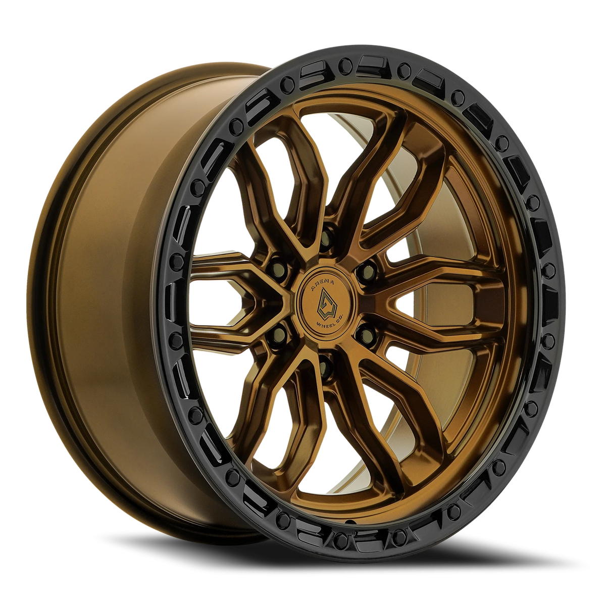 Arena Pursuit 20X9 +0 Smoked Bronze W/ Gloss Black Lip