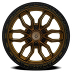 Arena Pursuit 20X9 +0 Smoked Bronze W/ Gloss Black Lip