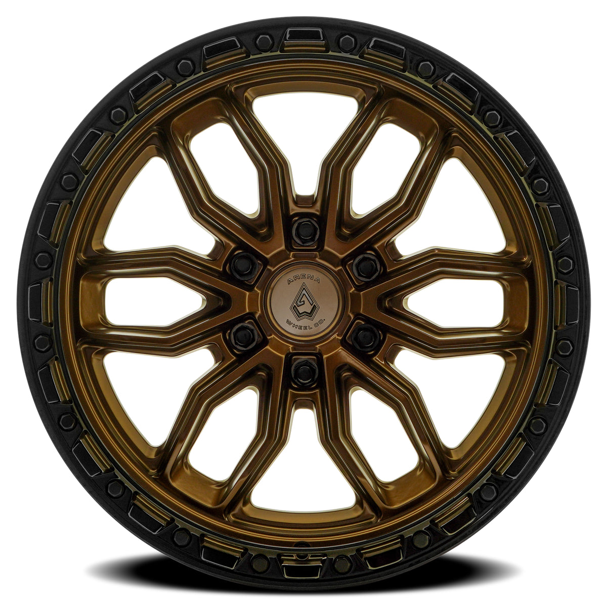Arena Pursuit 20X9 +0 Smoked Bronze W/ Gloss Black Lip