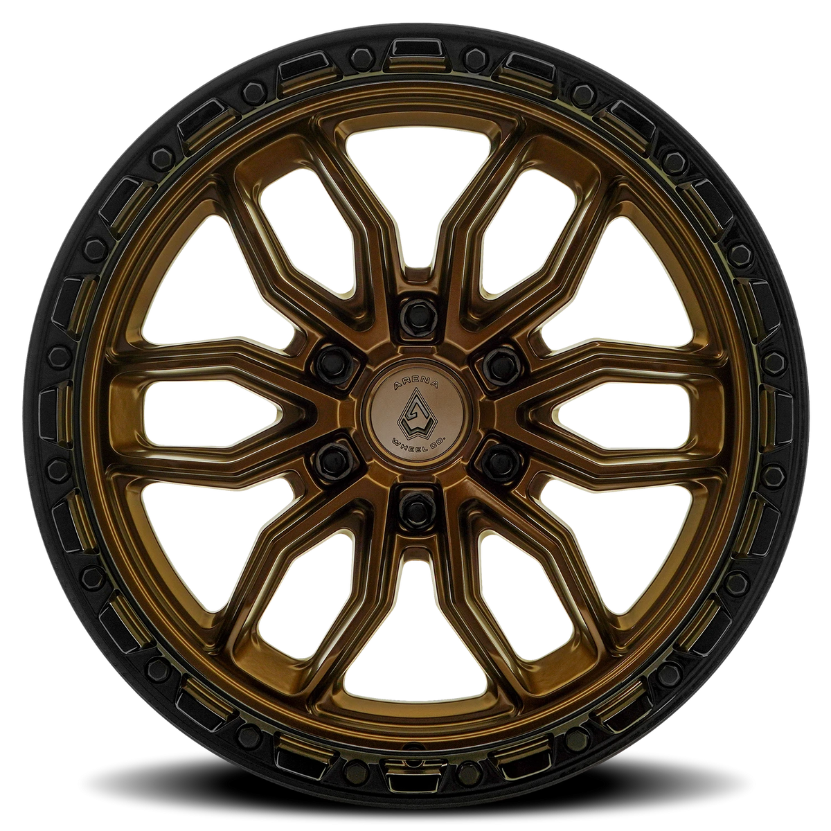 Arena Pursuit 20X9 +0 Smoked Bronze W/ Gloss Black Lip