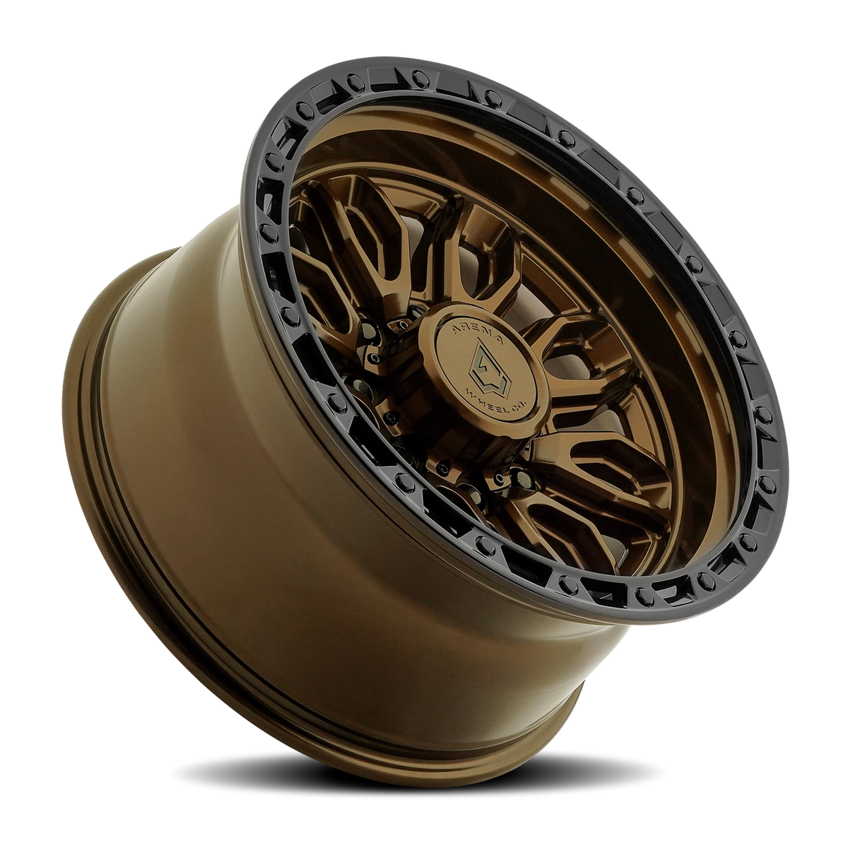 Arena Pursuit 20X10 -18 Smoked Bronze W/ Gloss Black Lip