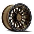 Arena Pursuit 20X10 -18 Smoked Bronze W/ Gloss Black Lip
