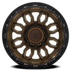 Arena Pursuit 20X10 -18 Smoked Bronze W/ Gloss Black Lip