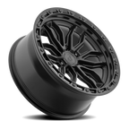 Arena Pursuit 20X9 +0 Satin Black W/ Gloss Black Lip