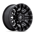 Fuel 1Pc D828 Quake 20X9 +1 Gloss Black Milled