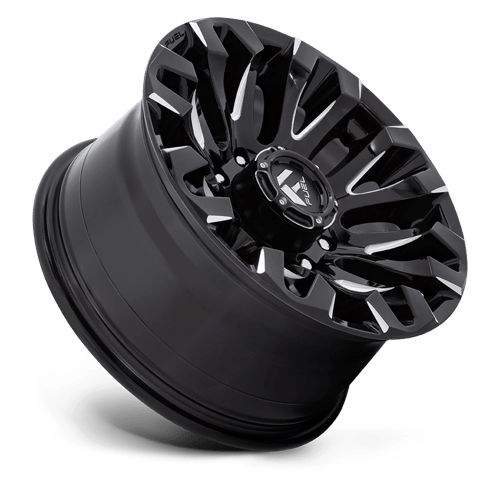 Fuel 1Pc D828 Quake 20X9 +1 Gloss Black Milled