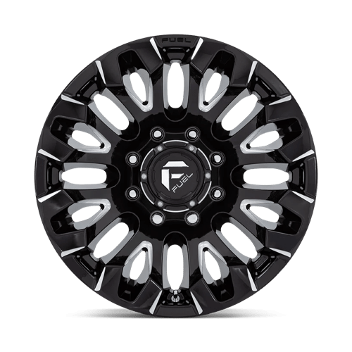 Fuel 1Pc D828 Quake 20X9 +1 Gloss Black Milled