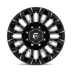 Fuel 1Pc D828 Quake 20X10 -18 Gloss Black Milled