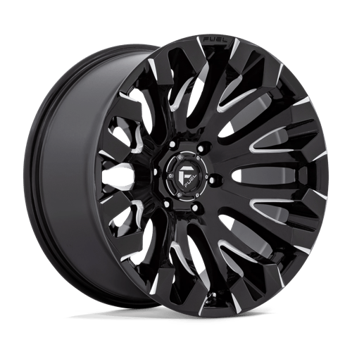 Fuel 1Pc D828 Quake 20X10 -18 Gloss Black Milled