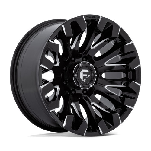 Fuel 1Pc D828 Quake 20X10 -18 Gloss Black Milled