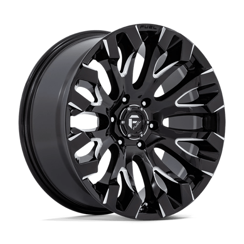 Fuel 1Pc D828 Quake 20X9 +1 Gloss Black Milled