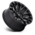 Fuel 1Pc D828 Quake 20X9 +1 Gloss Black Milled