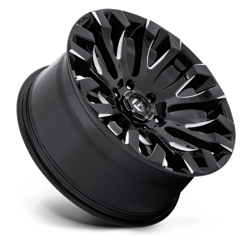 Fuel 1Pc D828 Quake 20X9 +1 Gloss Black Milled