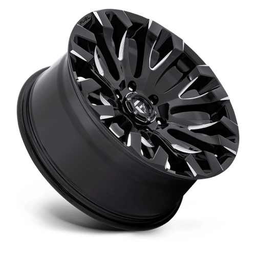 Fuel 1Pc D828 Quake 20X9 +1 Gloss Black Milled