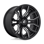 Fuel 1Pc D711 Rage 20X10 -18 Gloss Black Milled