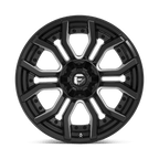 Fuel 1Pc D711 Rage 20X10 -18 Gloss Black Milled