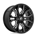 Fuel 1Pc D711 Rage 20X10 -18 Gloss Black Milled