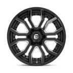 Fuel 1Pc D711 Rage 20X9 +1 Gloss Black Milled