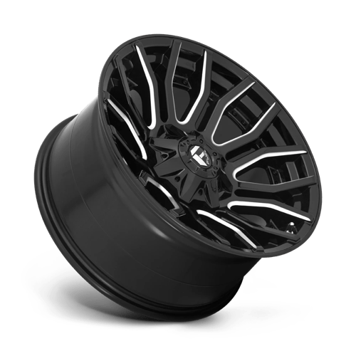 Fuel 1Pc D711 Rage 20X10 -18 Gloss Black Milled