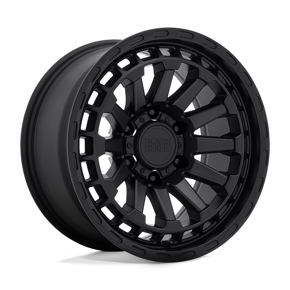 Black Rhino Hard Alloys Raid 17X8.5 +0 Matte Black